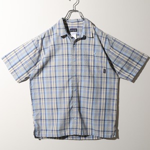 美品 M 09年 Puckerware Shirt Patagonia パッカーウェアシャツ パタゴニア  シアサッカー