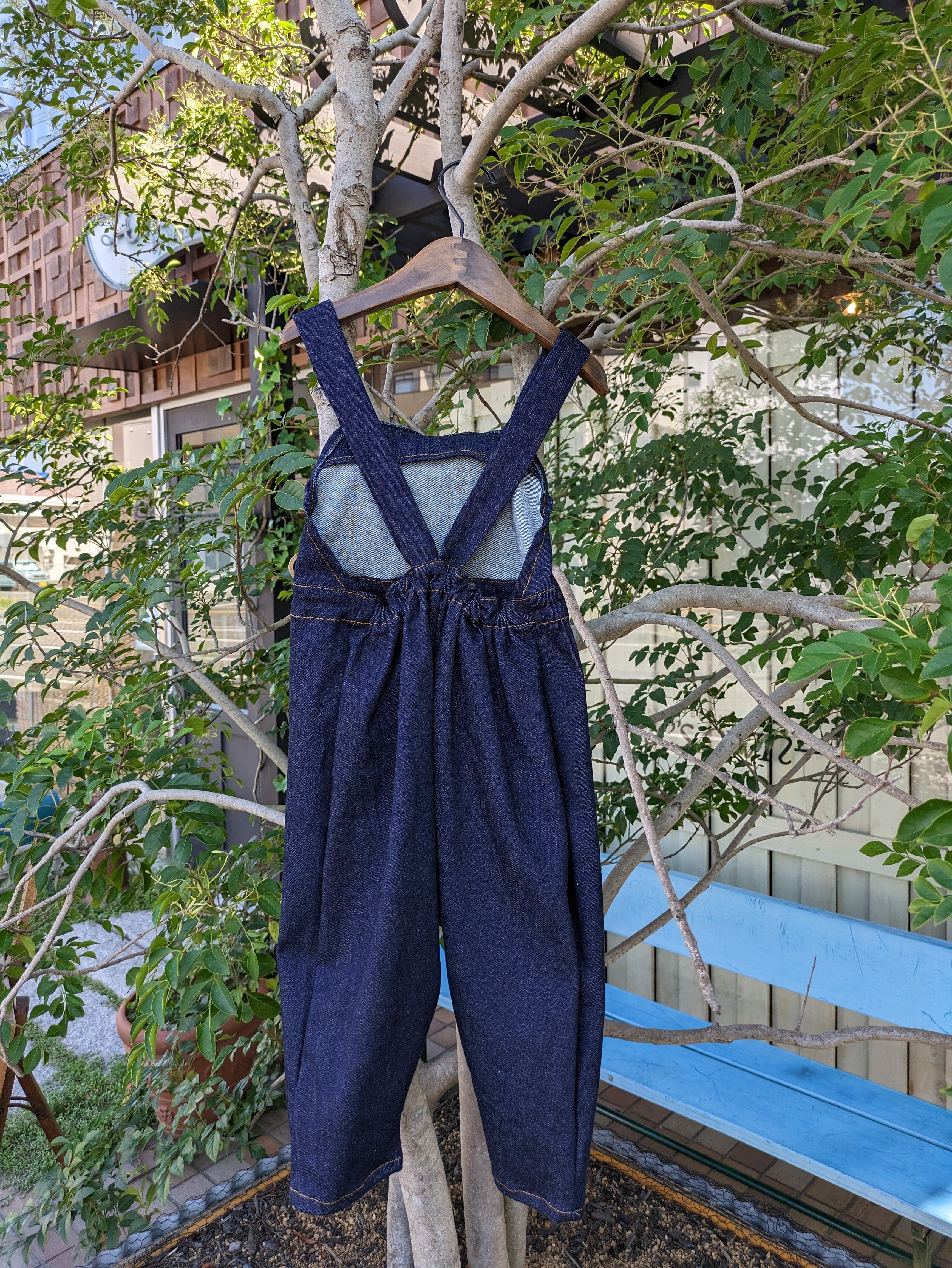 ベビー・キッズ】サロペット ワンウォッシュ 80.90.100cm 男女兼用