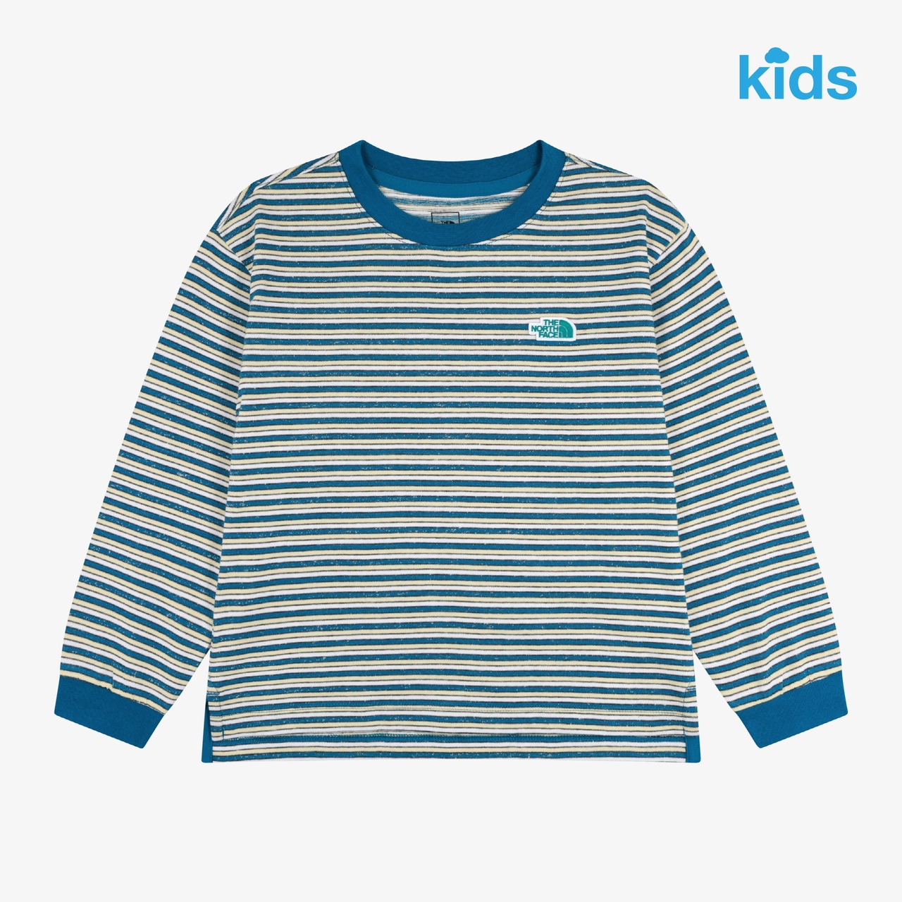 [The North Face Korea] K'S PLAYON STRIPE L/S TEE NT7TS02S