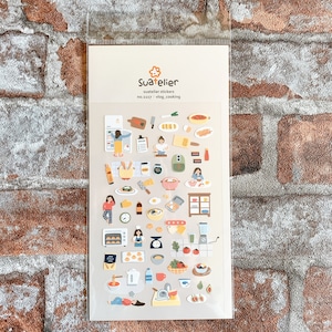 スワテリエ No.1117 【vlog_cooking】suaterir ステッカー