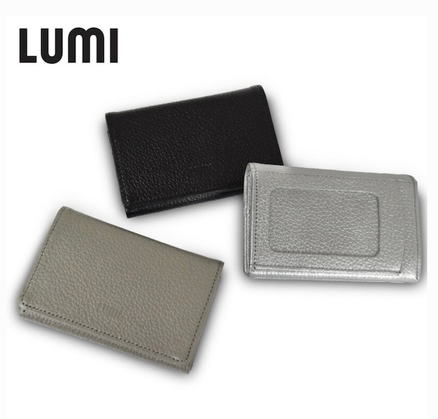 【定価14,300円】 LUMI  キーリング＆定期入れ付きミニウォレット