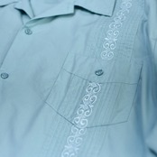 cuba shirt light blue