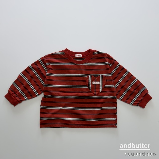 取寄:ANDBUTTER タムスポケットTシャツ※送料無料