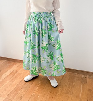 オーガニックコットンのスカート すずらん