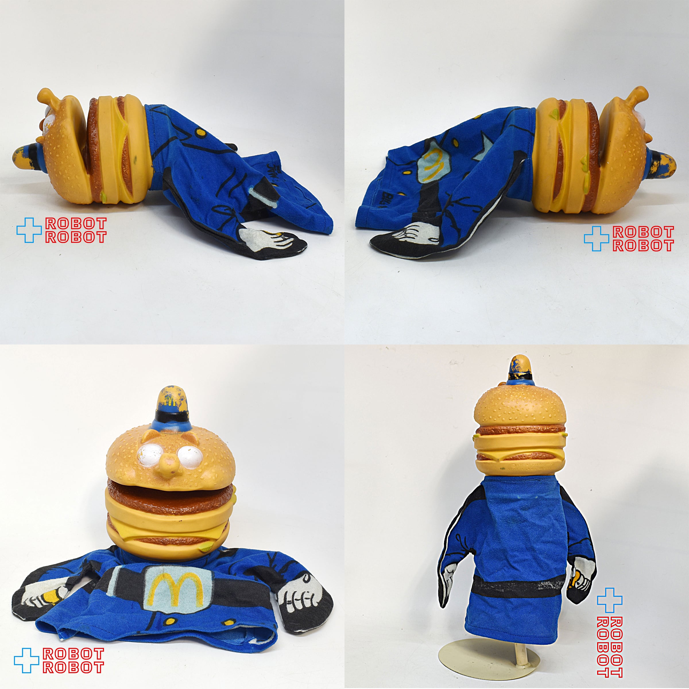 マクドナルド ビッグマックポリス ソフビ手踊り人形パペット マクドナルド ビッグマックポリス ソフビ手踊り人形パペット