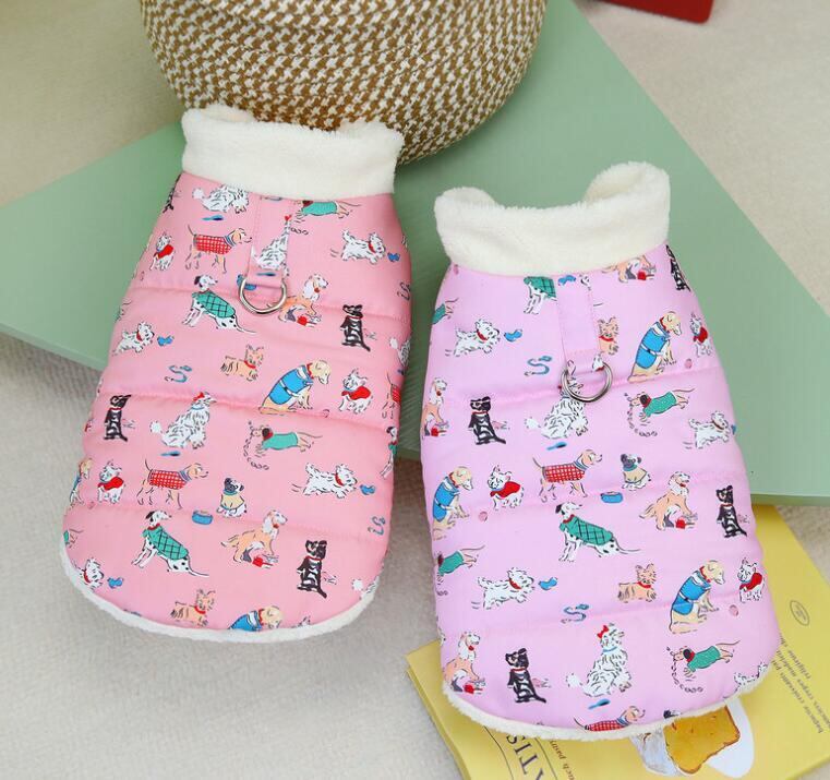 《予約》№1102923 わんこ柄ふわふわファーベスト