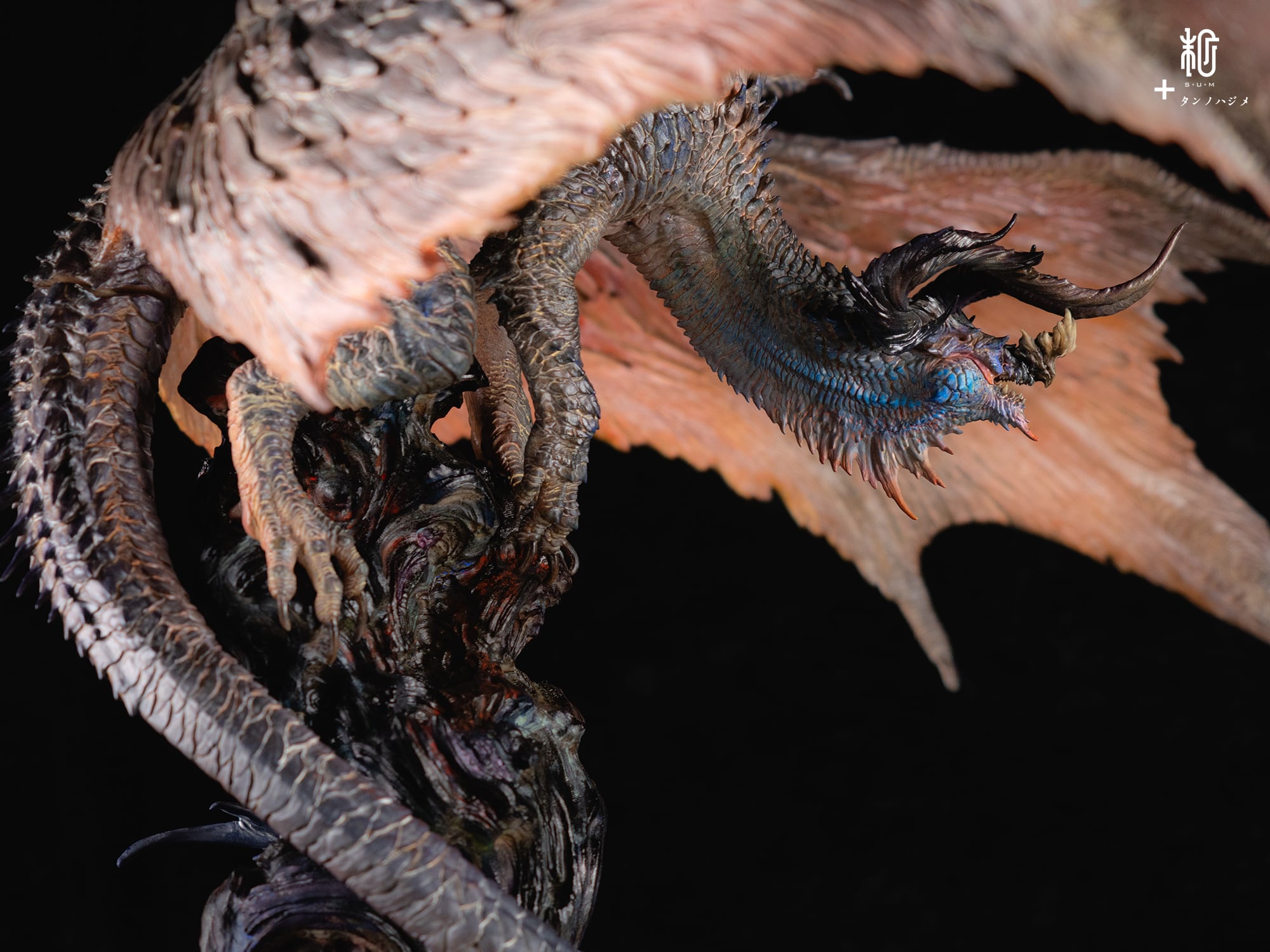 魔龍ガルグユ 塗装済み完成品 手付金 ｜タンノハジメ 完全受注生産