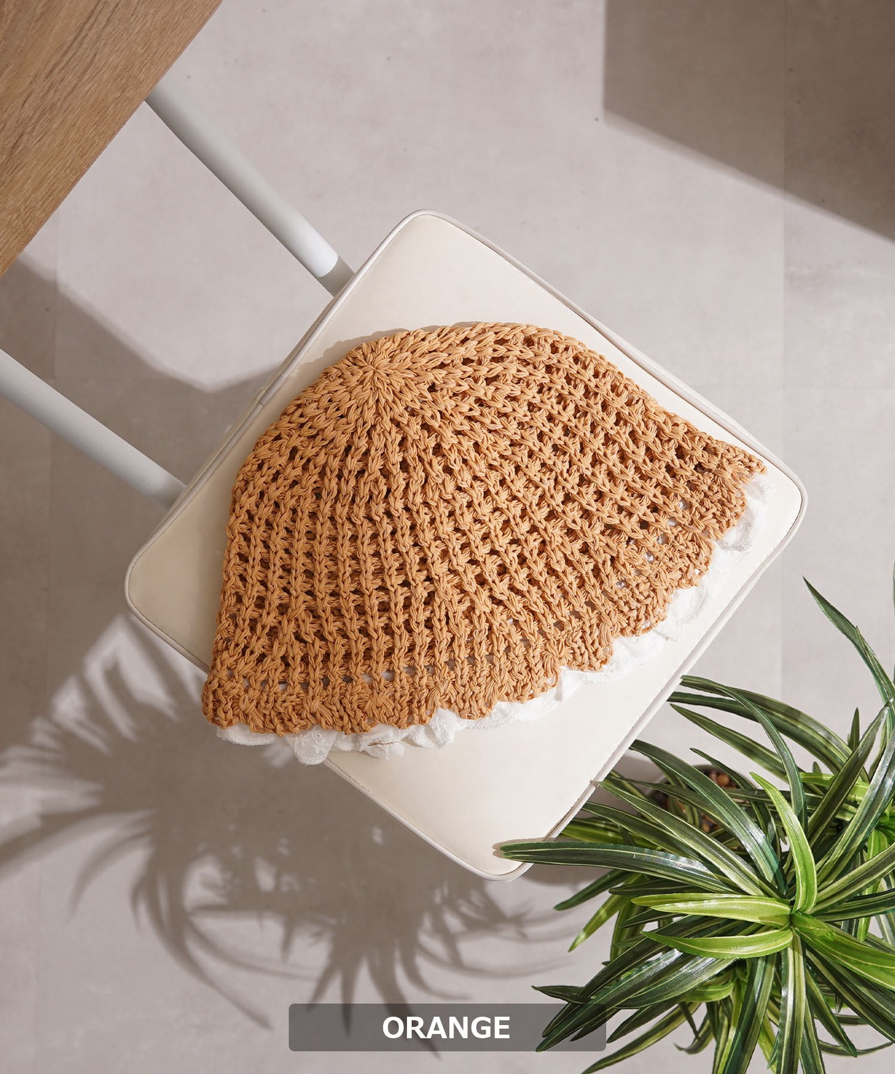 ◆レース クロシェハット◆ch-25129