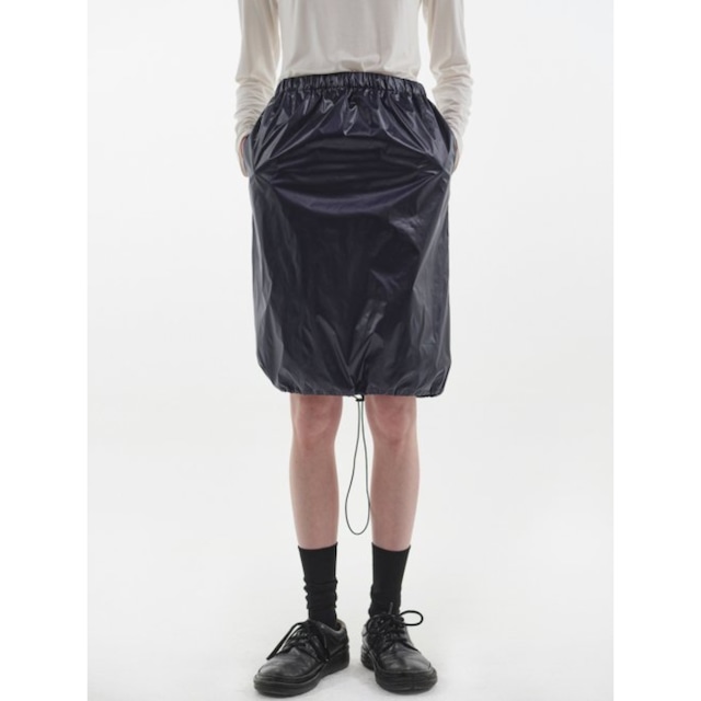 [ENZOBLUES] Banding Glossy Skirt (Navy) 正規品 韓国ブランド 韓国通販 韓国代行 韓国ファッション スカート