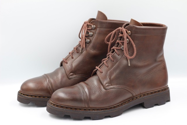 オールソール済み] johnlobb ジョンロブ レースアップブーツ BARROW 6 