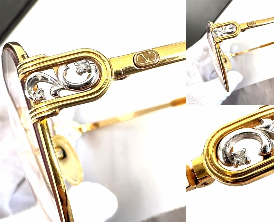 Valentino Garavani ヴァレンティノ ガラヴァーニ K18 YG プラチナ