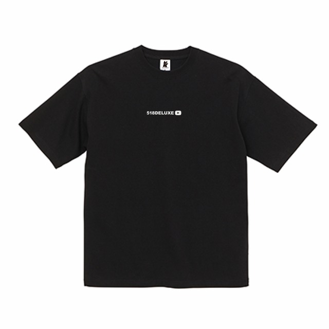 小岩デラックスBig silhouette T-shirt 9.1oz【BLACK】