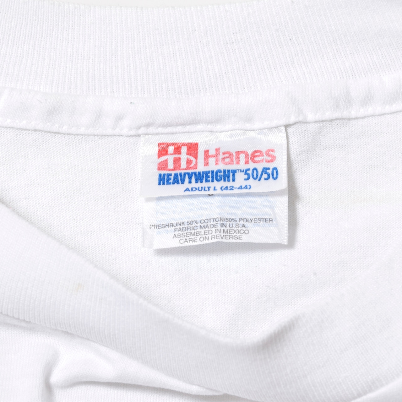 90s Hanes "VAGITARIAN" ユーモア プリントTシャツ ホワイト