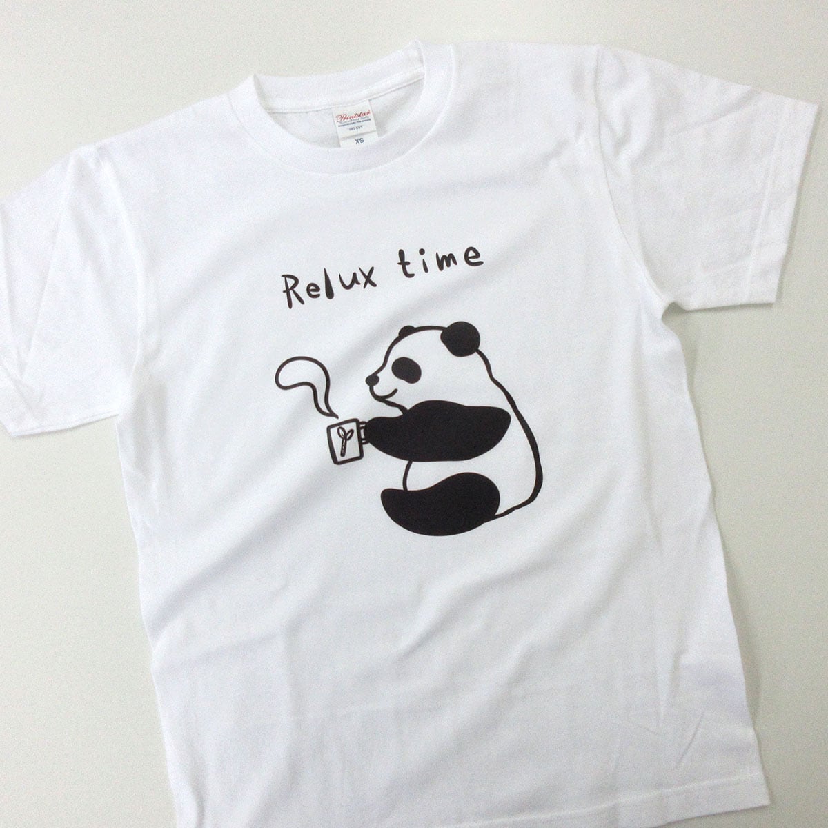 選べるデザイン パンダ Tシャツ am100 アニマル ゆるキャラ リラックス チル