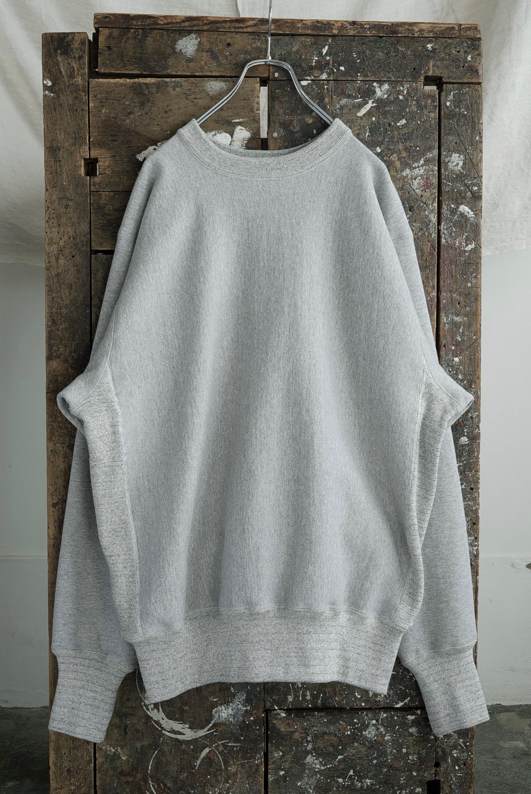 TUKI - 原田服飾研究所 - COTTON JUMPER / HEATHER GRAY | Brownie