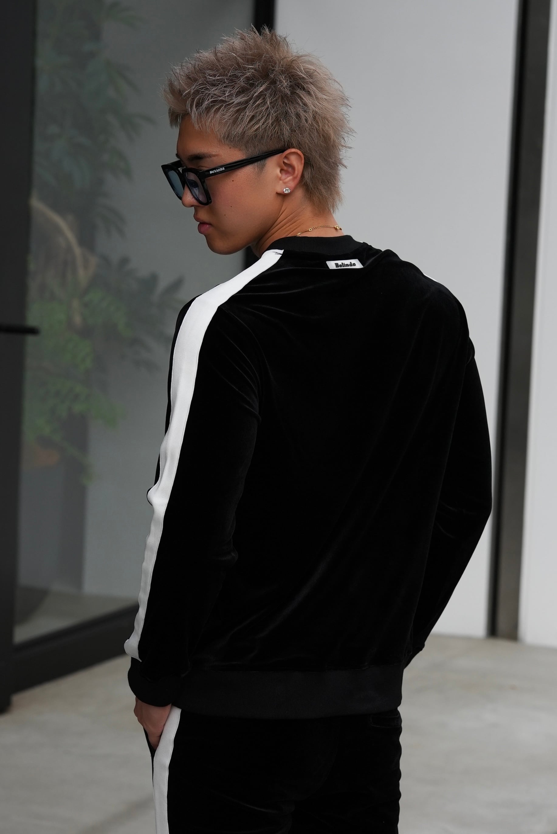 BELINDA LINE SWEAT BLACK【BB24516】 | BELINDA OFFICIAL BELINDA LINE SWEAT BLACK【BB24516】 | BELINDA OFFICIAL