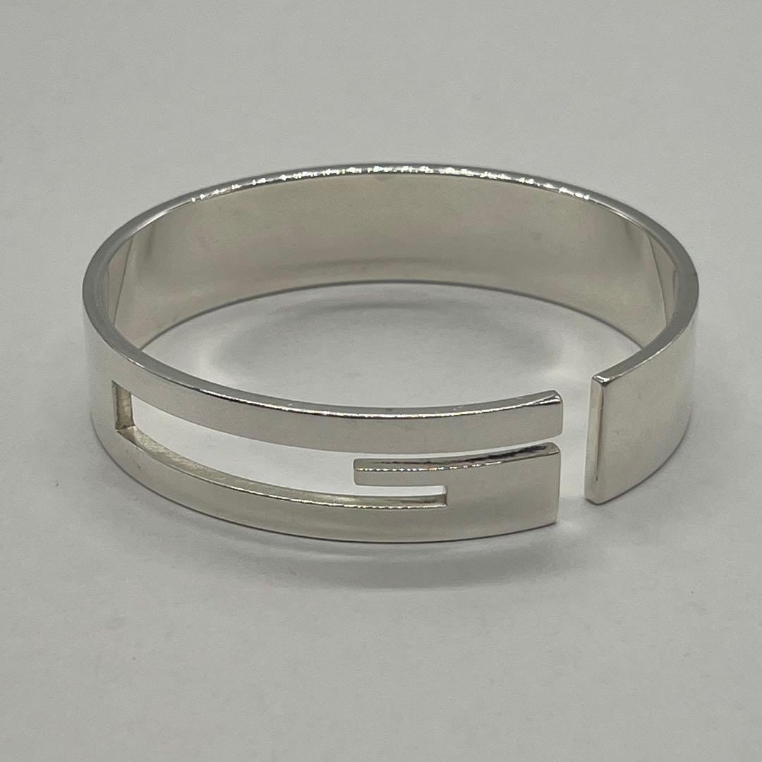 グッチ GUCCI カットアウトG バングル SV925 ヴィンテージ
