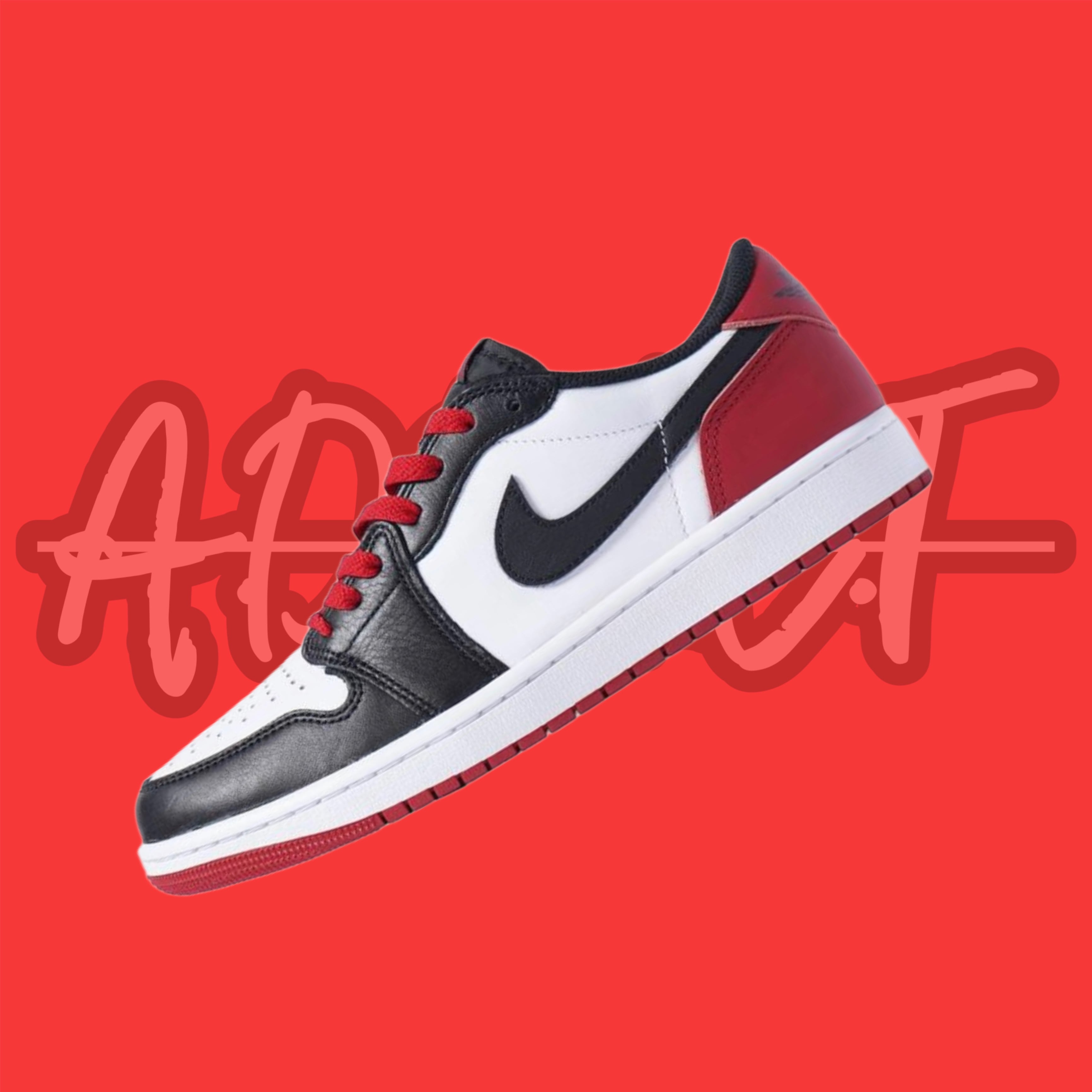 Nike Air Jordan 1 Retro Low “Black Toe”