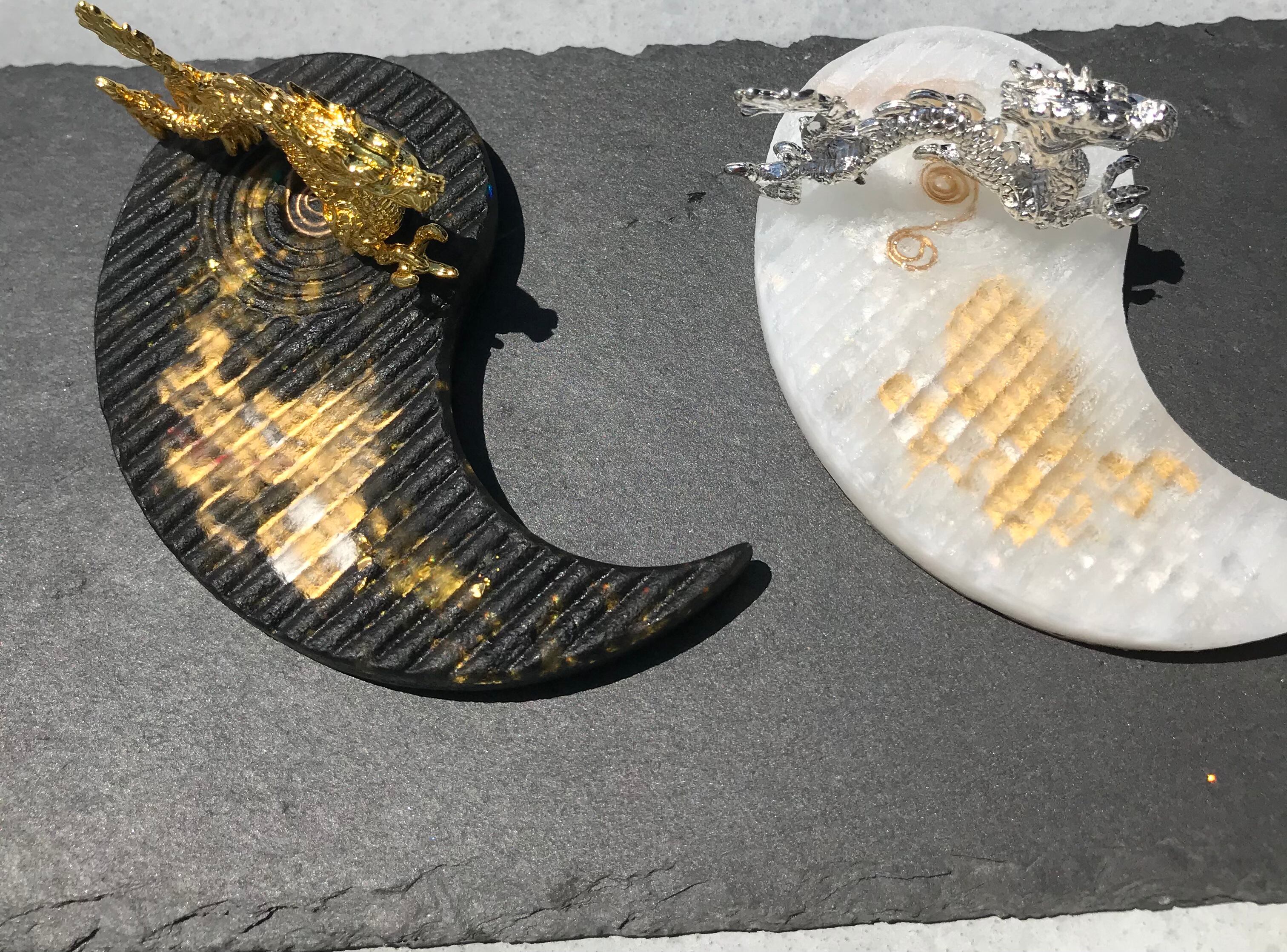 開運絵画 オルゴナイトコースター