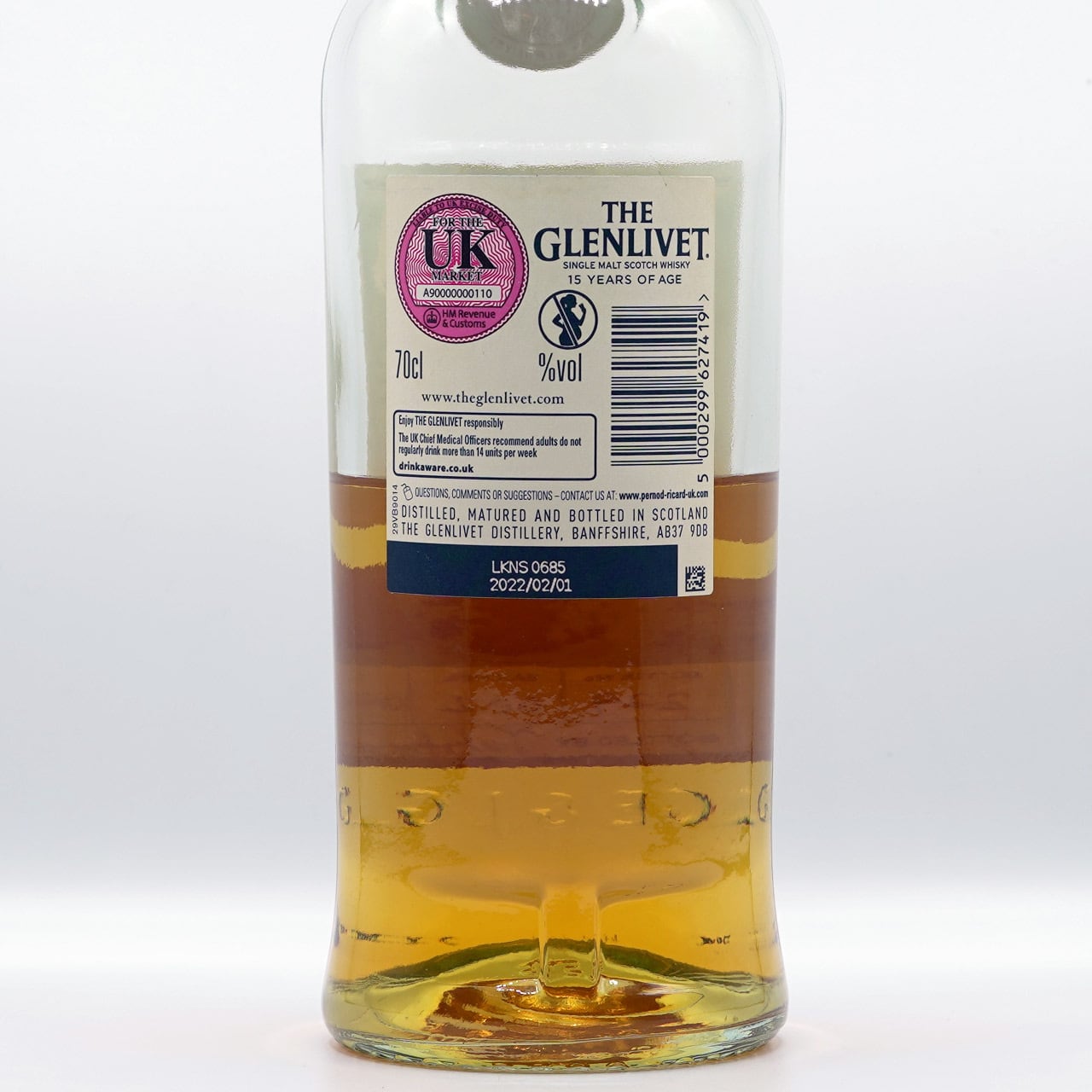 30ml】グレンリベット 15年 ハンドフィル 54.4% | HOPSCOTCH WHISKY DRAMS