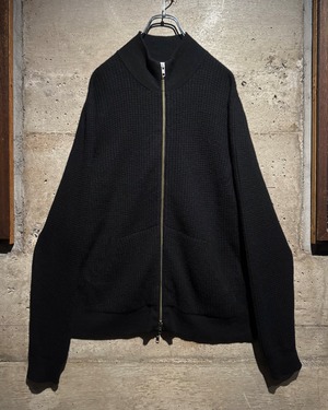 【Caka】“Christopher fischer” Cashmere Fabric Vintage Waffle Drives Knit