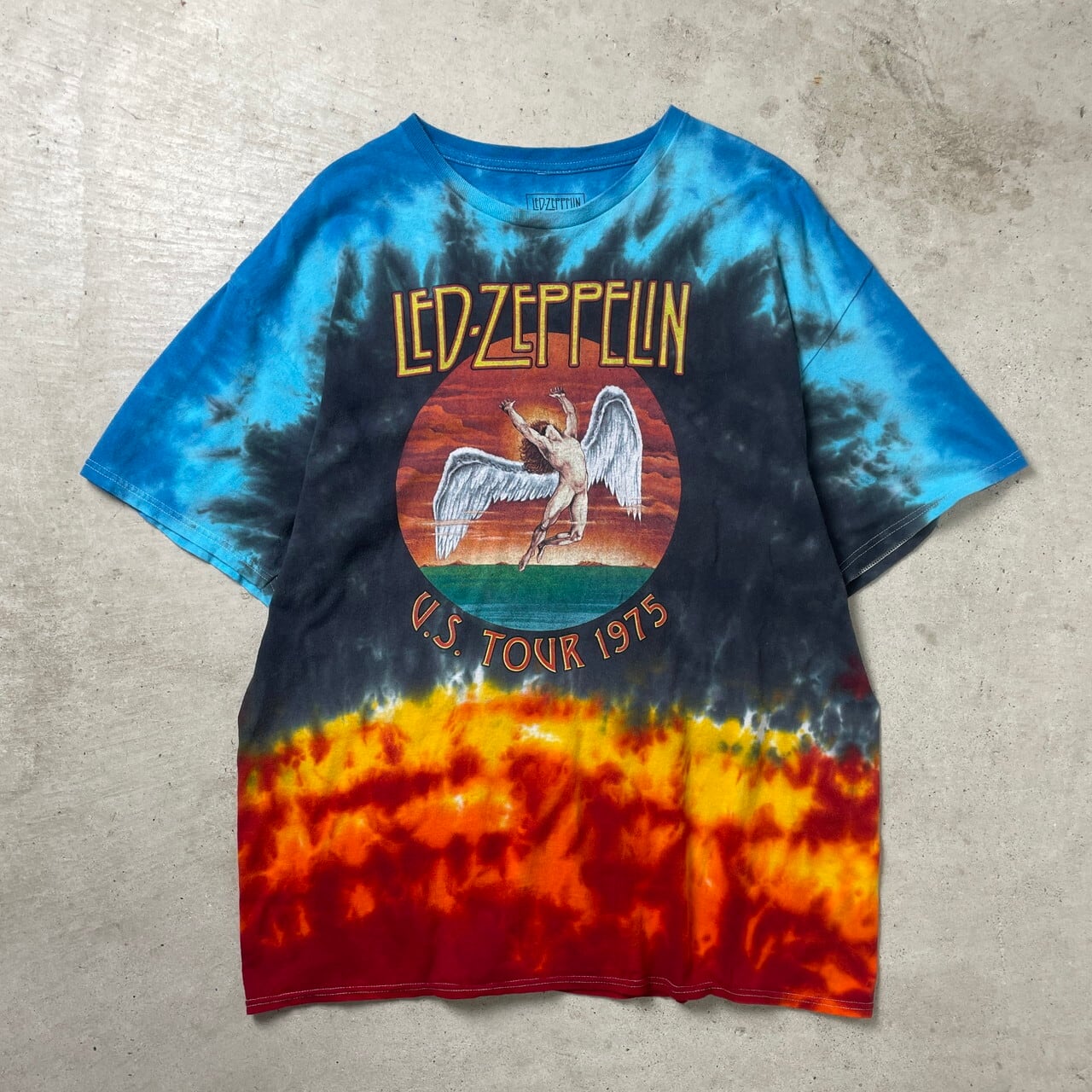 LED ZEPPELIN レッドツェッペリン タイダイ染め バンドTシャツ バンT