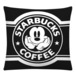 ✨大人気✨スタバ・ミッキー✨クッションカバー✨ブラック