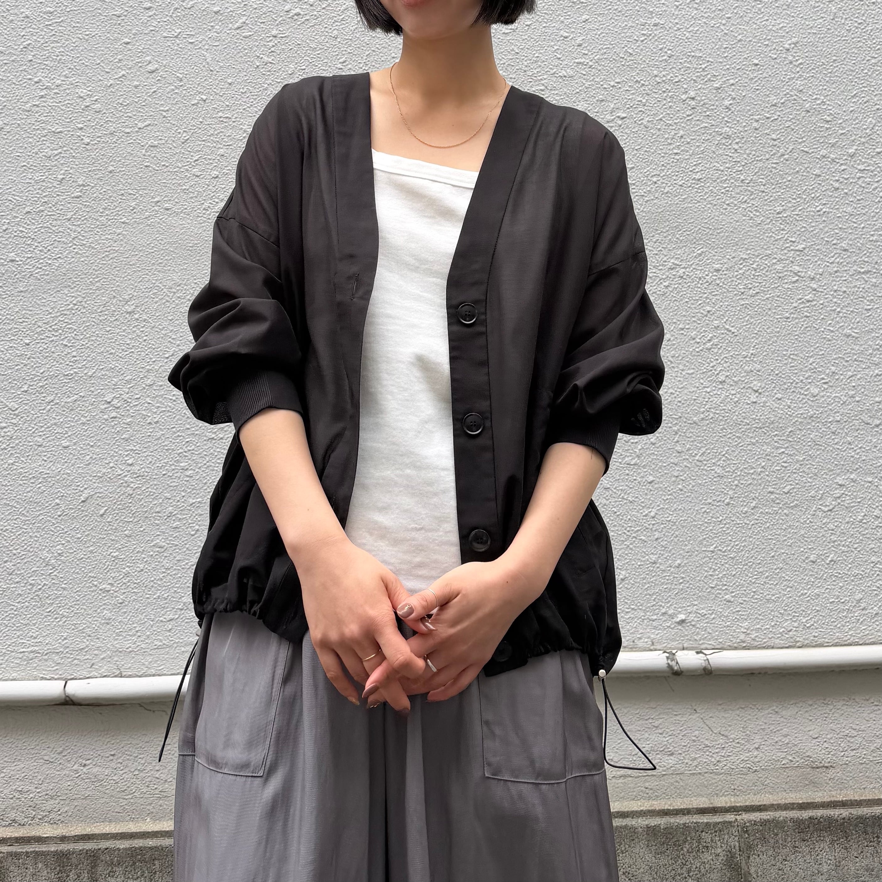 Vネックルーズカーディガン（NO.85262403） | AnnaKerry