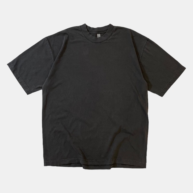 Los Angeles Apparel - 6.5oz Garment Dye Crew Neck T-Shirt Vtg Black