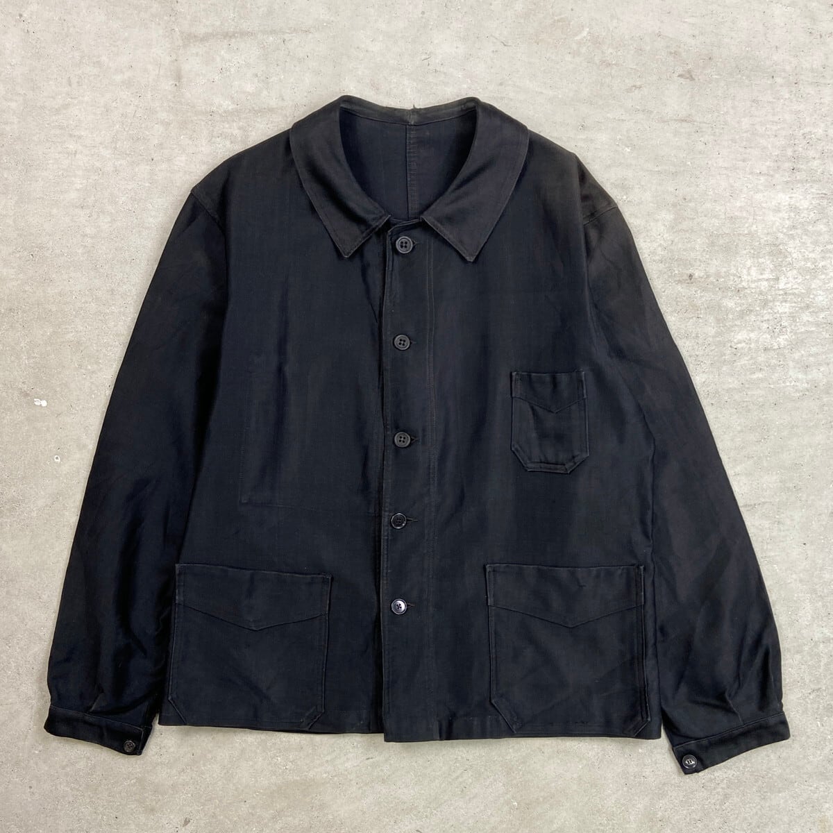UNKNOWN コットンツイル ユーロワーク フレンチワークジャケット