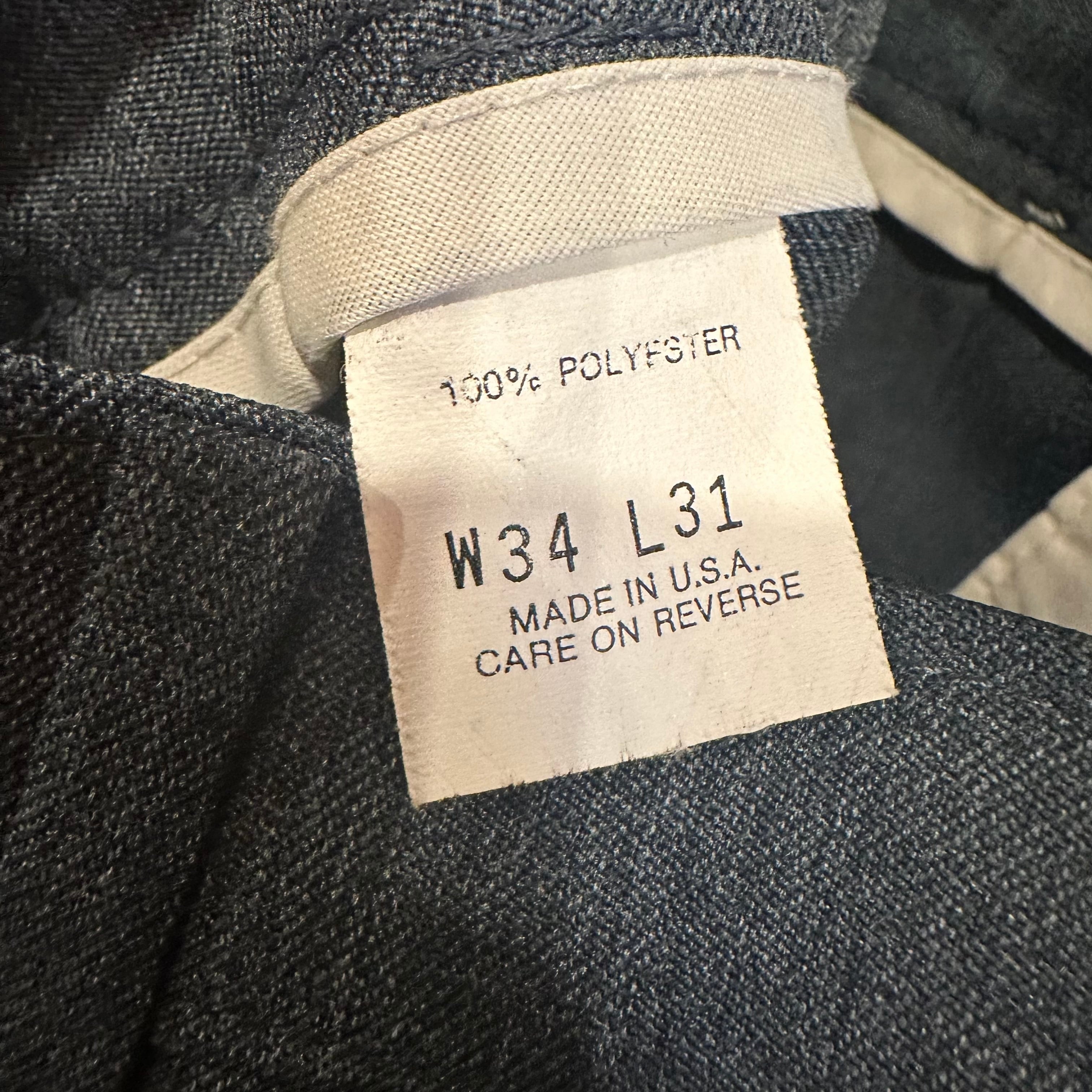 levis action slacks   made in usa