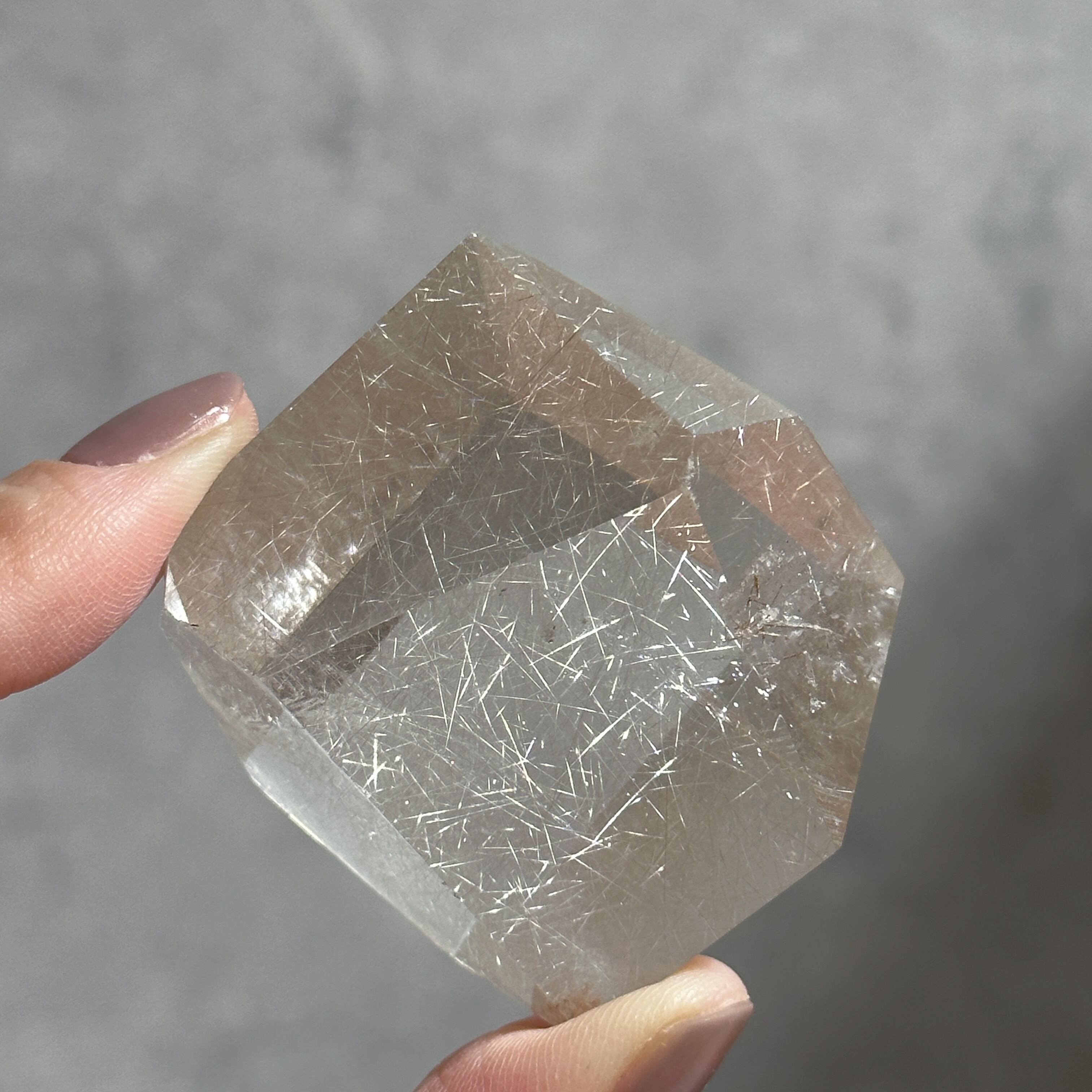 ルチルインクォーツ フリーフォーム04◇Rutile in Quartz◇天然石・鉱物・パワーストーン