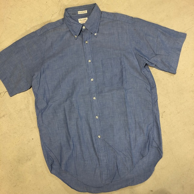1960s CHAS.FELT S/S B.D SHIRT