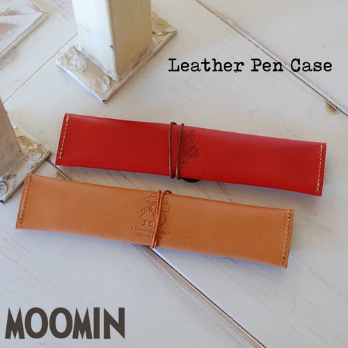 MOOMIN Leather Pen Case ムーミン レザーペンケース 筆箱 ハイタイド 牛革