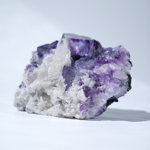 ヤオガンシャン産 フローライト 共生 / 原石 標本【G_3】