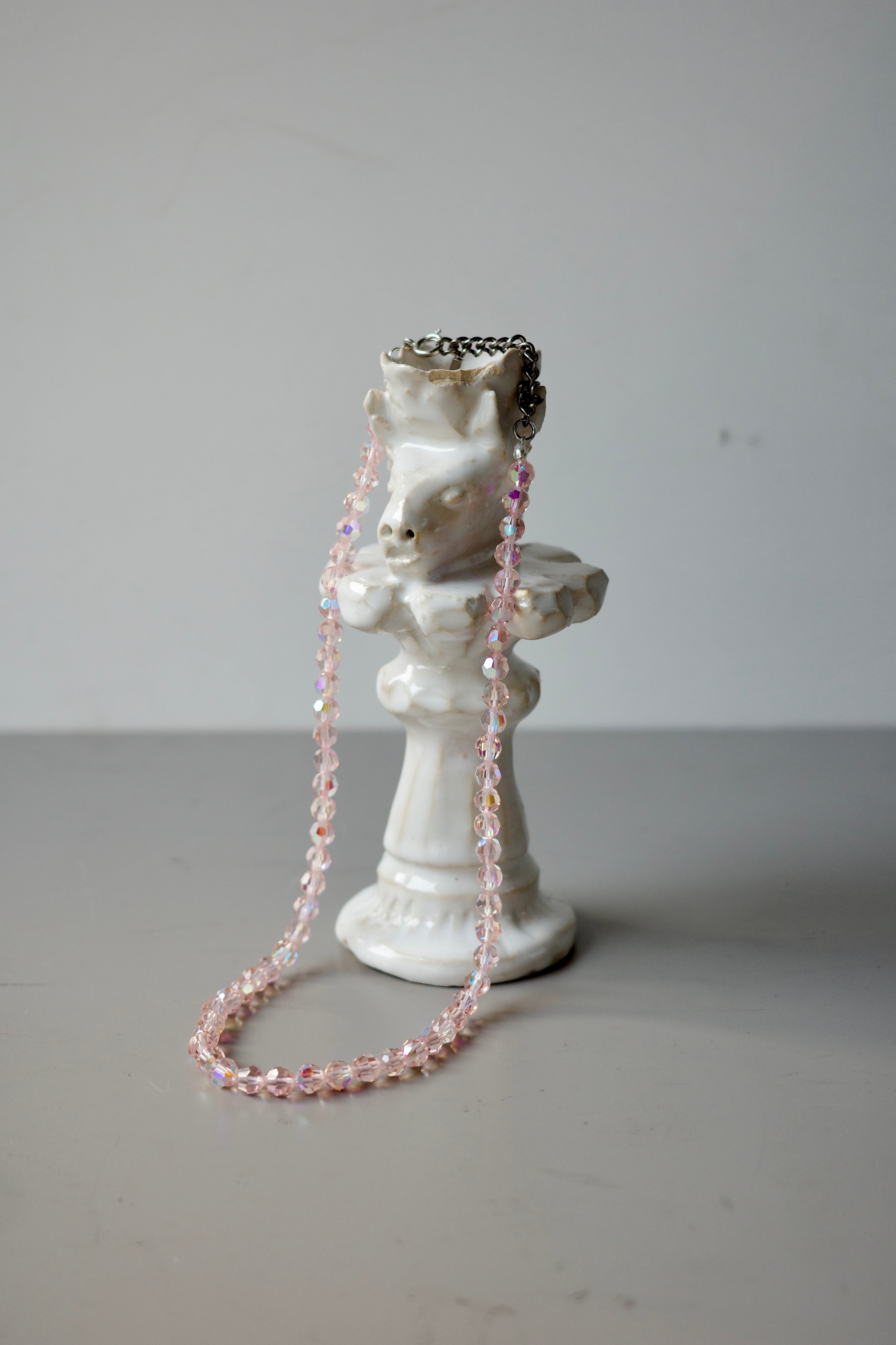 Daniel et Lili【40's Vintage Swarovski Necklace -Pink-】