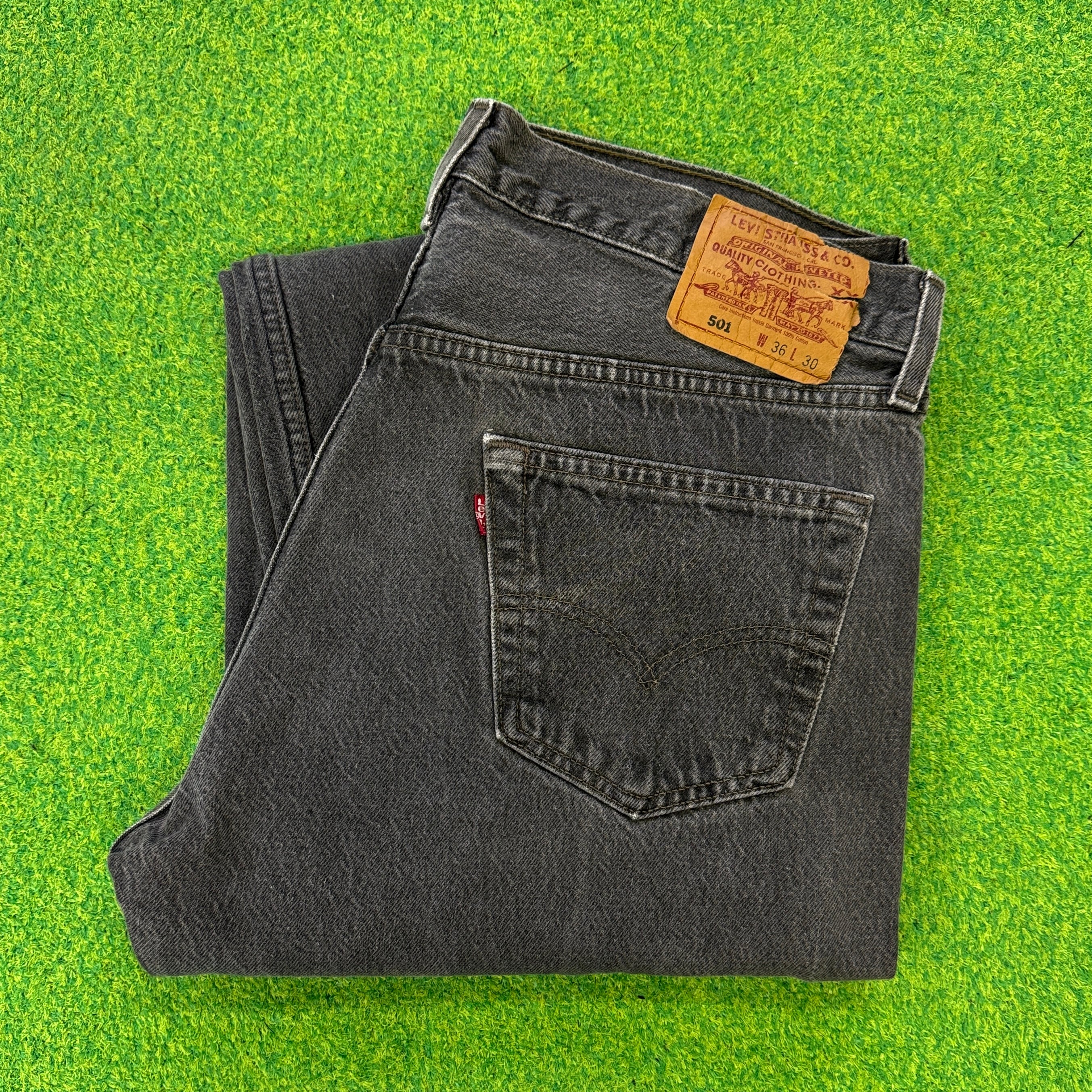 90'S LEVI'S 501-0658 BLACK JEANS（NO REPAIR & GOOD CONDITION