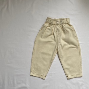 baby コットンクリームパンツ