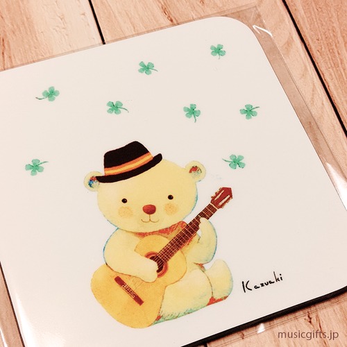 コースター 山田和明「くまギター」