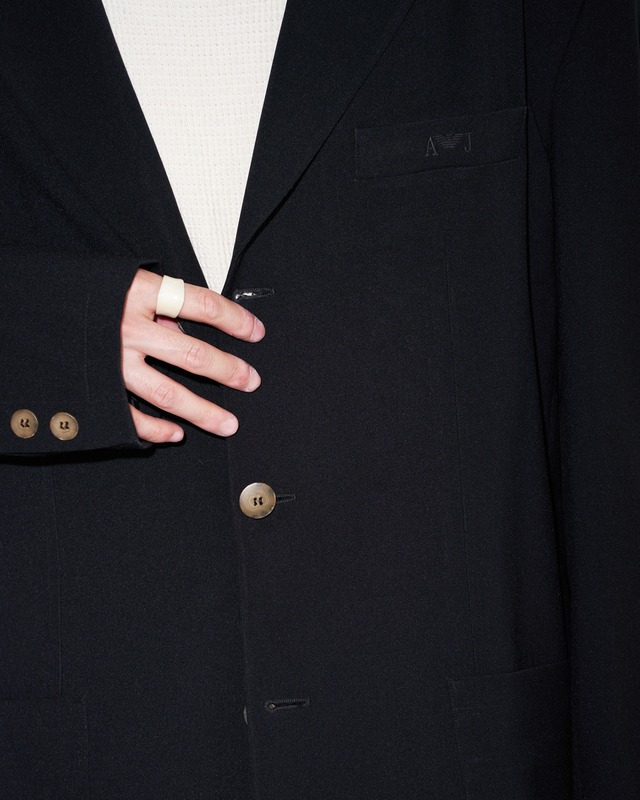 ARMANI JEANS "90s Rayon Polyester 3B Jacket"