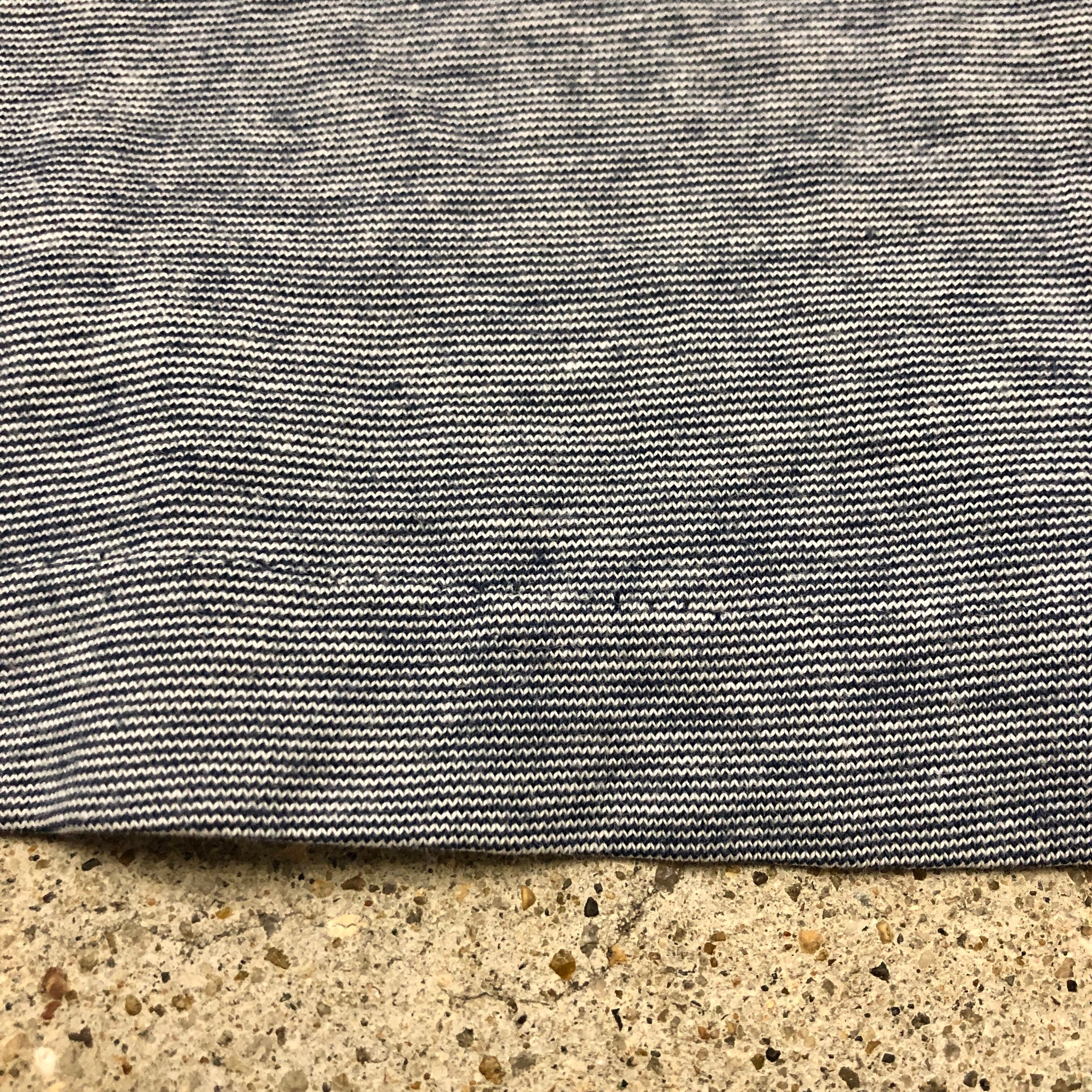 90s OLD STUSSY/Border Turtleneck L/S Tee/INDONESIA製/白タグ/L