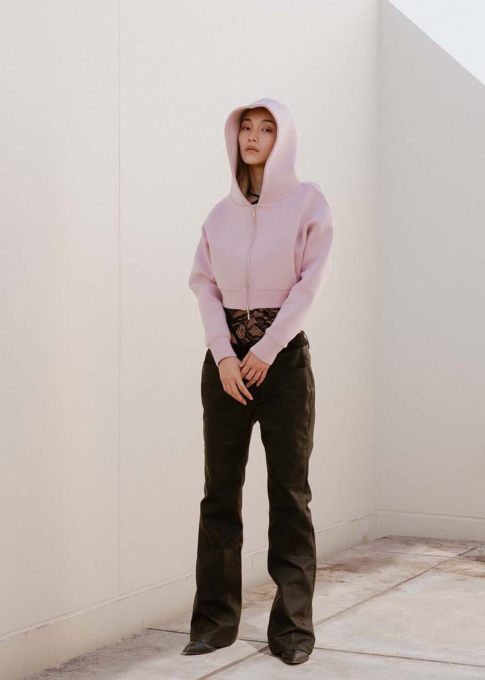 LACE-LEATHER PANTS | IUNLEASH 