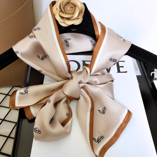 クラシックホースデザイン リボンスカーフ 00171 画像