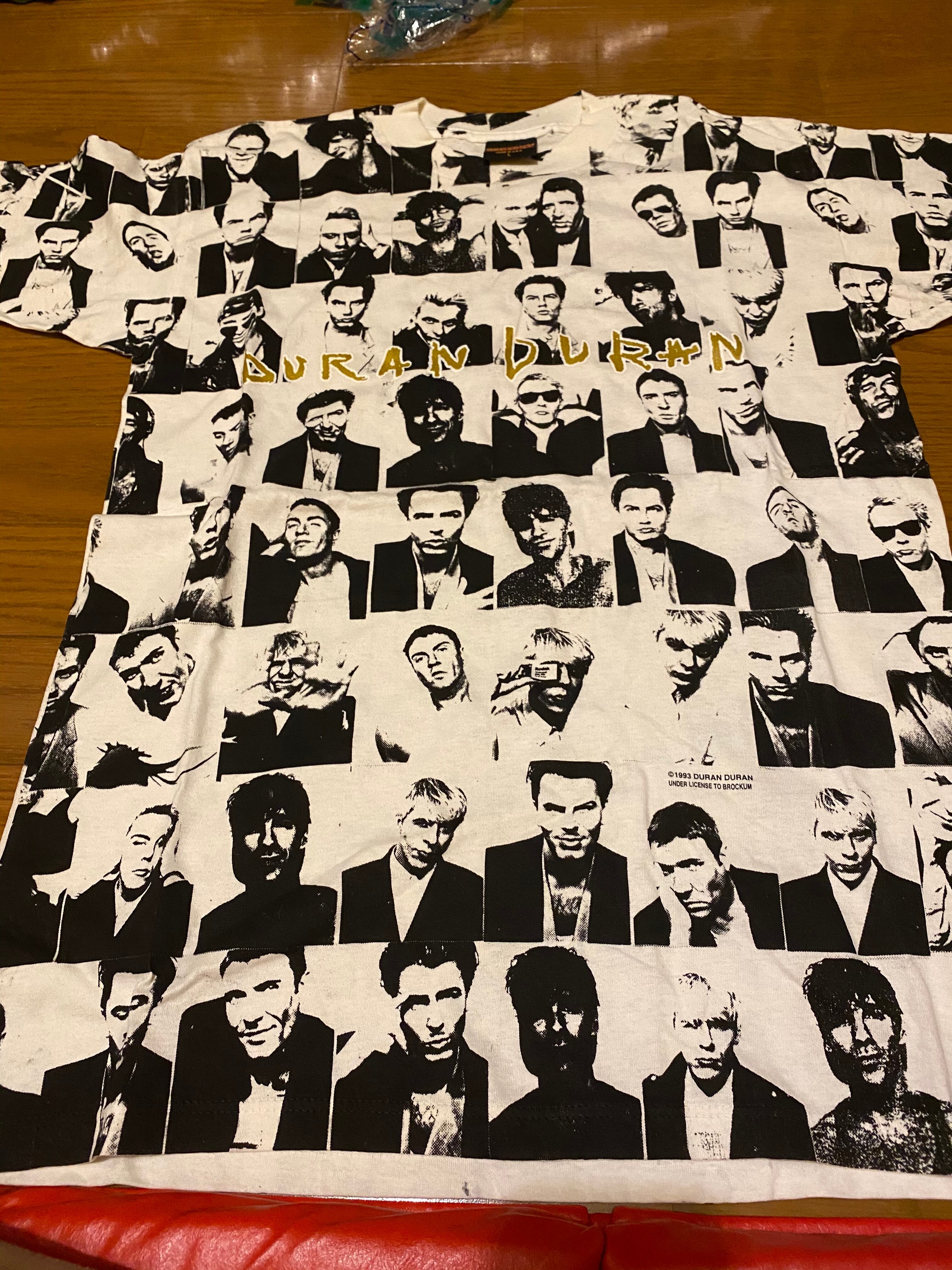 93年製 DURAN DURAN 総柄Tシャツ L | bigpink1919