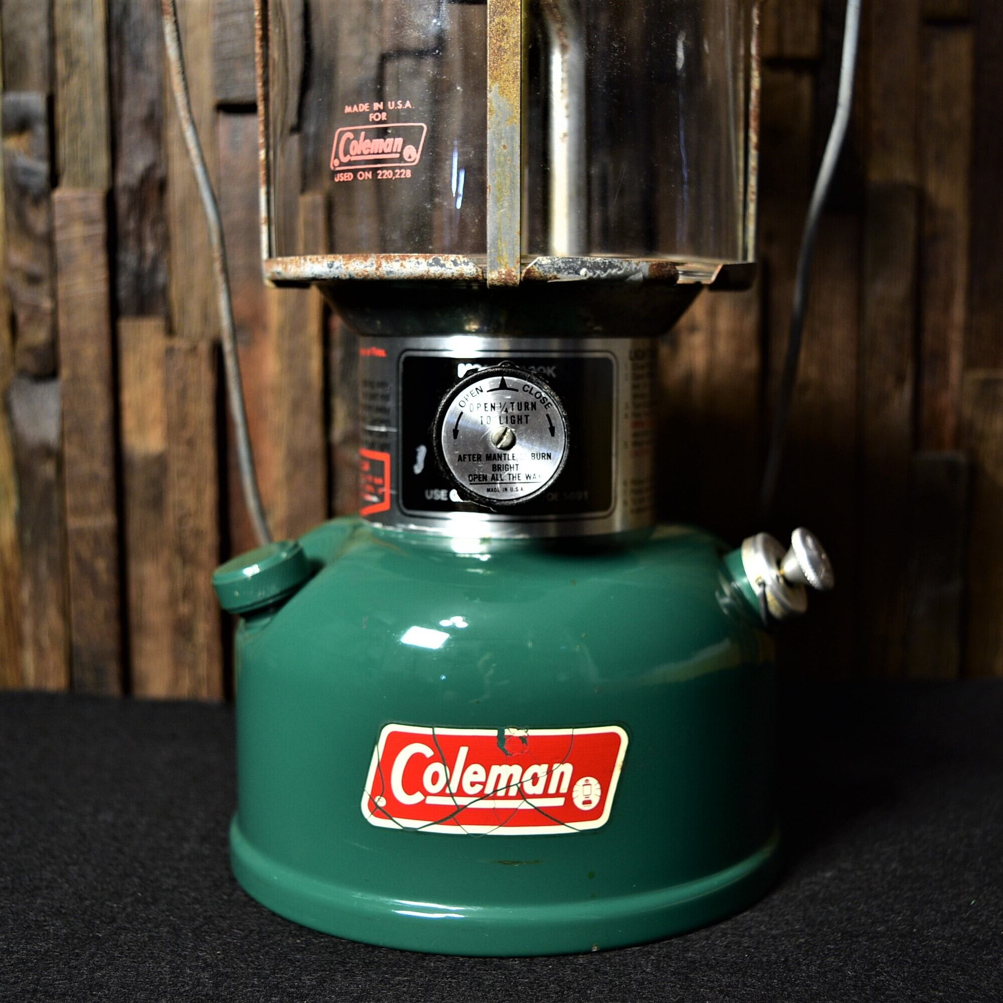 コールマン 220K 1982年11月製造 ツーマントル ビンテージ COLEMAN