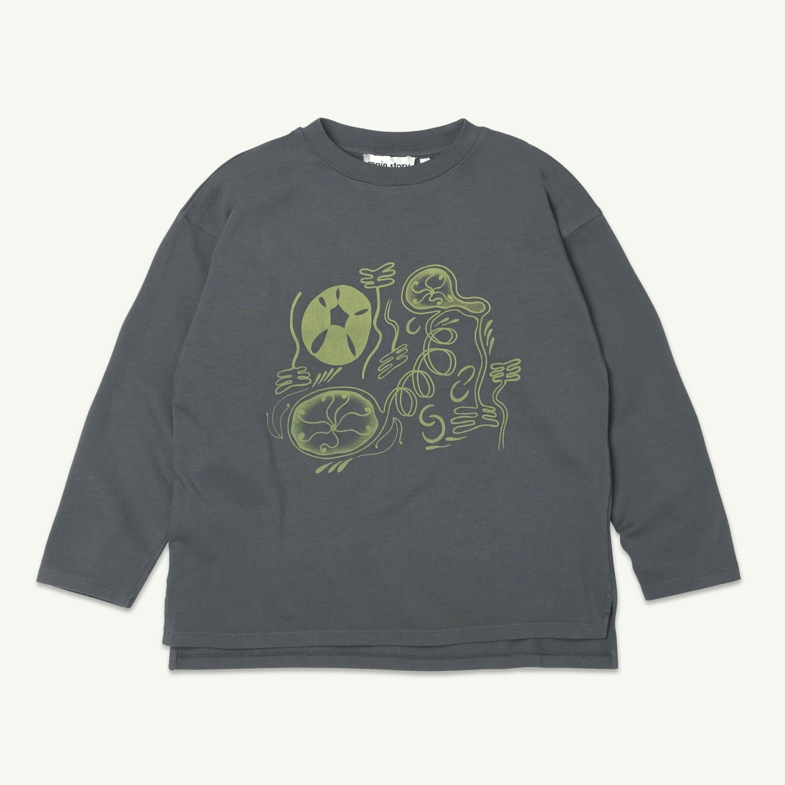 main story Tシャツ main story 2024AW》Big Tee / Plum Kitten / 4Y | cirkel mote