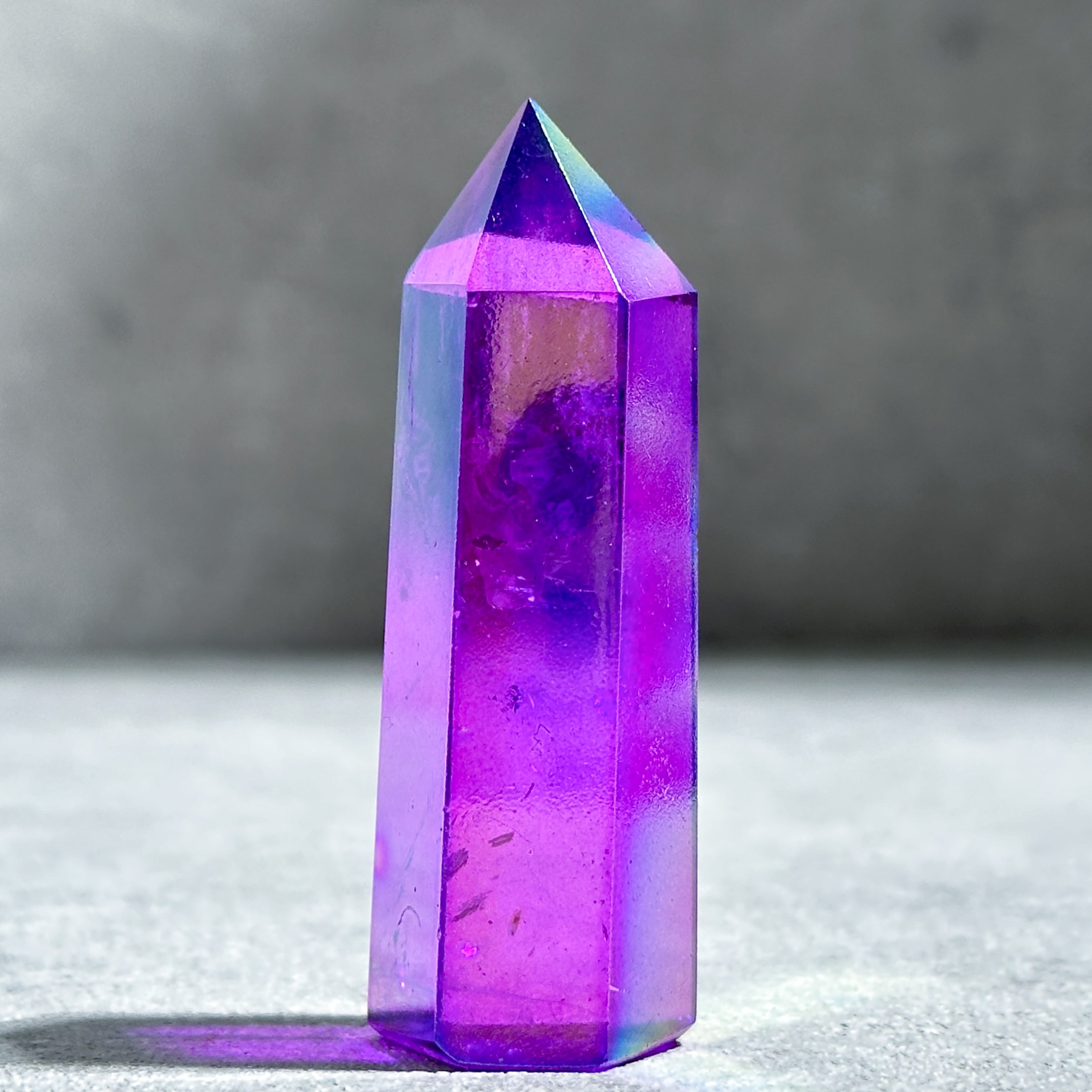 パープルオーラクォーツ ミニタワー23◇ Purple Aura Quartz ◇天然石