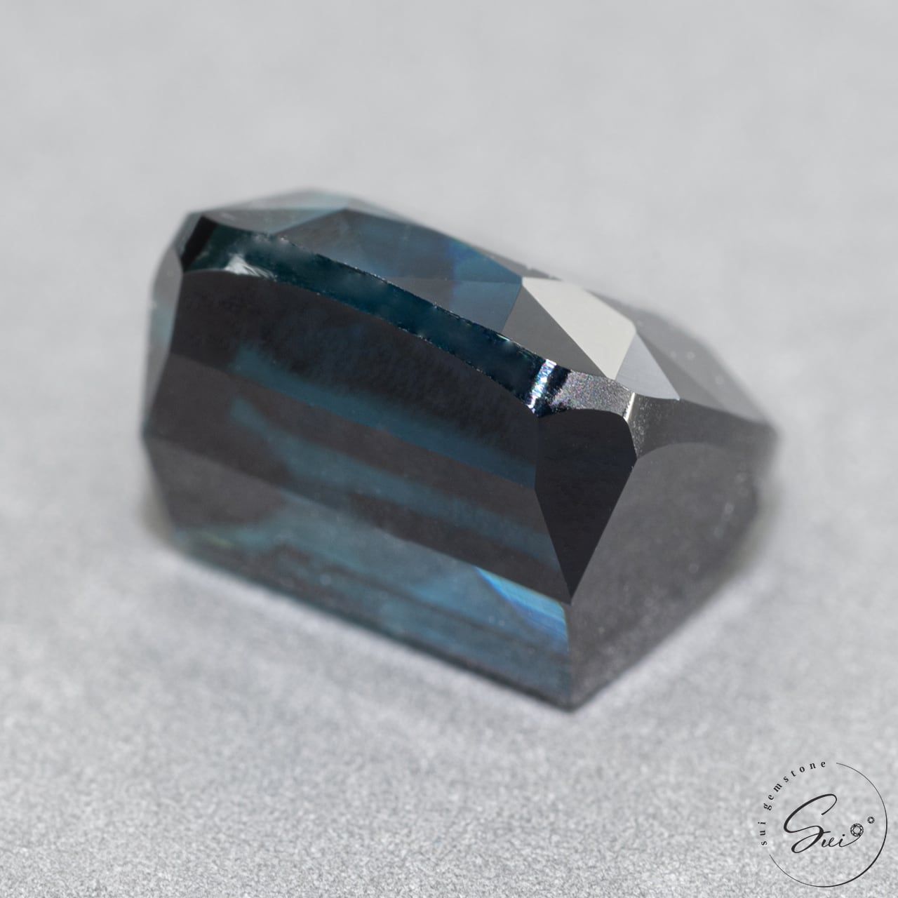 天然【非加熱】インディコライト・トルマリン 2.562ct 日独鑑別書