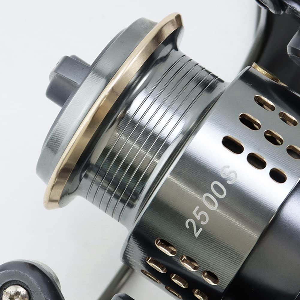 リール釣り 2500S 6.4:1 スピニングリール ダブルハンドルグリップ