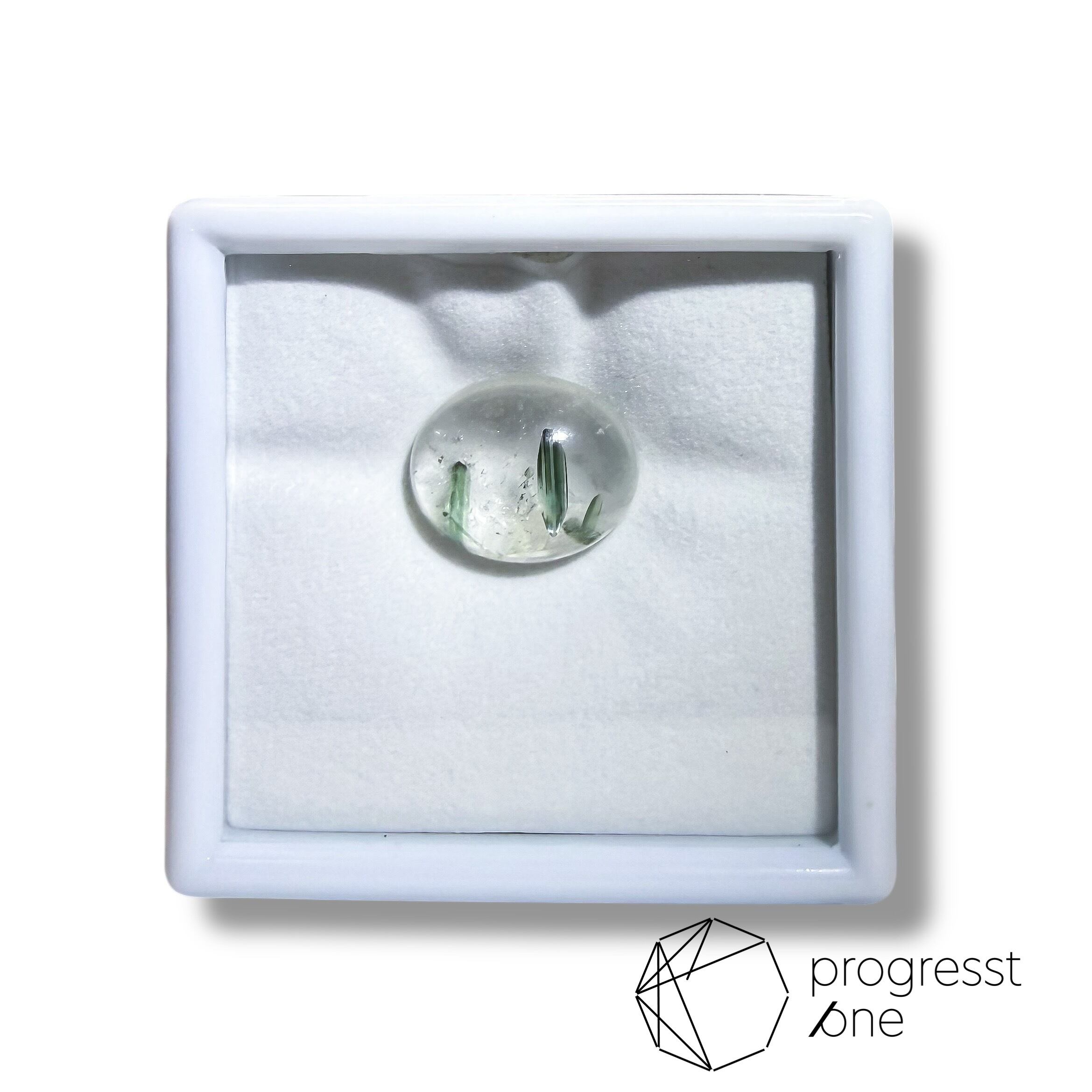 グリーントルマリンインクォーツ13.11ct | progresstone